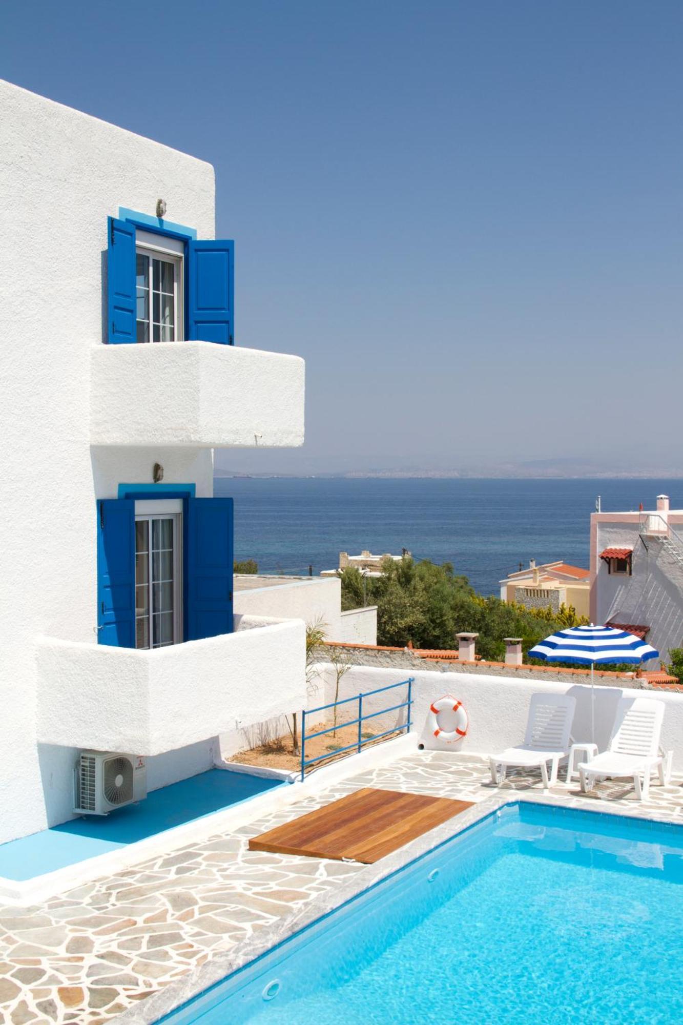 Blue Dolphin Studios And Apartment Вайя Экстерьер фото