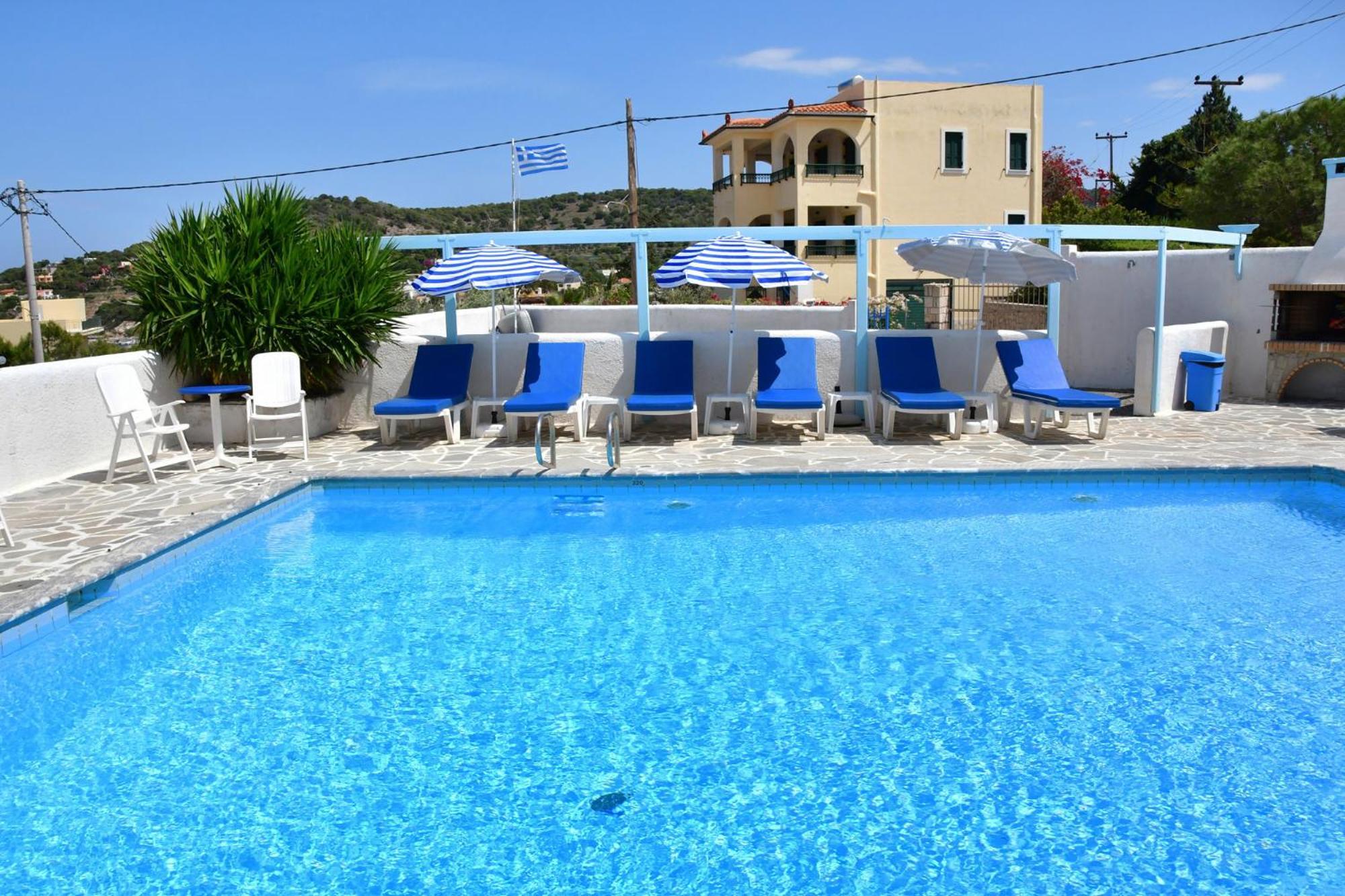 Blue Dolphin Studios And Apartment Вайя Экстерьер фото