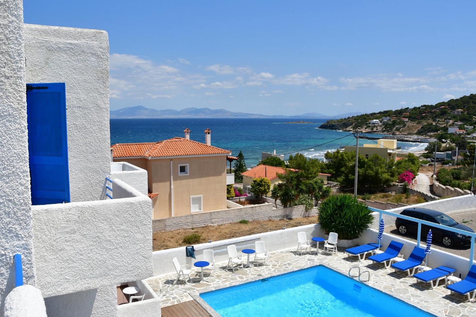 Blue Dolphin Studios And Apartment Вайя Экстерьер фото