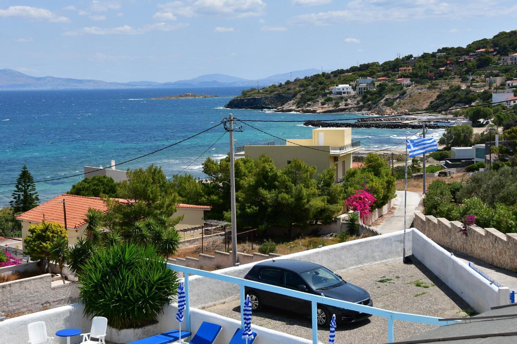 Blue Dolphin Studios And Apartment Вайя Экстерьер фото